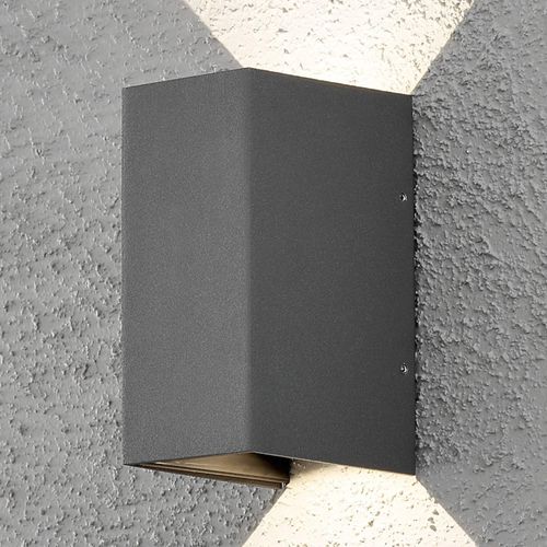LED-Außenwandleuchte Cremona 8 cm anthrazit