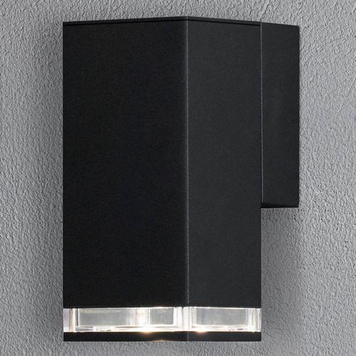 Außenwandleuchte Pollux Downlight 16,5cm, schwarz