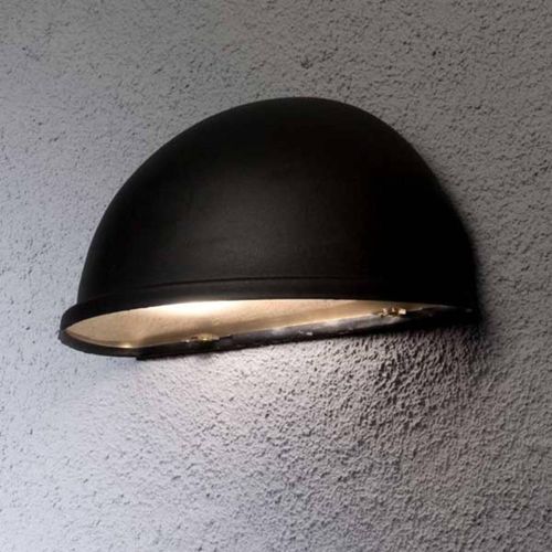 Außenwandleuchte Torino E27, schwarz