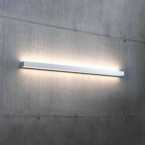 LED-Wandleuchte Mera, Breite 120 cm, alu, 3.000K