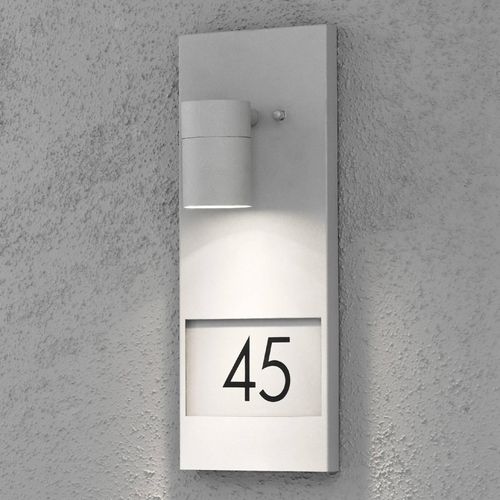 Hausnummernleuchte Modena 7655, grau