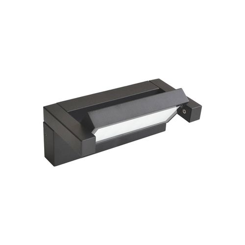 LED-Außenwandleuchte Gea, dunkelgrau