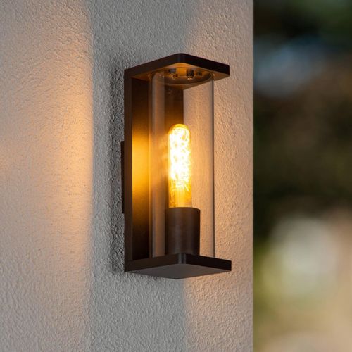 Außenwandleuchte Sligo, schwarz, Höhe 27,8 cm, IP54