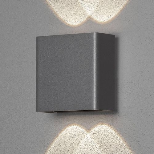 LED-Außenwandleuchte Chieri, 4-flammig, anthrazit