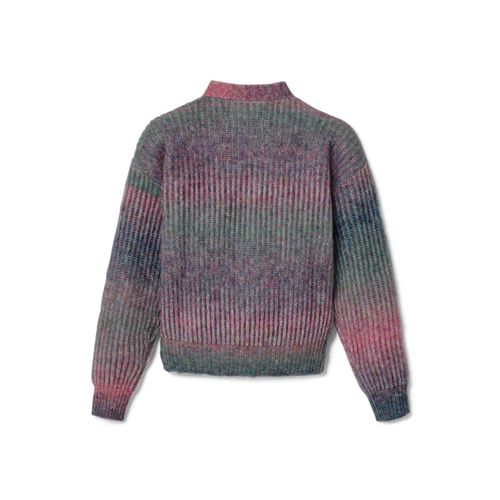 Tchibo - Kinder-Strickjacke mit Schurwolle - Mädchen - Gr. 158/164 - grau