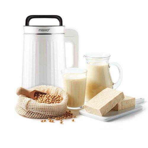 Maxxo Sojadrinkmaker MM01 Sojadrinkgerät Suppenbereiter Mandeldrinkmaschine Haferdrinkmaschine Nussdrinkmaschine Vegane Suppen Tofu Smoothie
