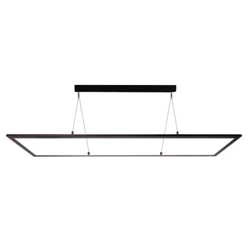 LED-Hängeleuchte 3422, eckig, Dip-Switch, schwarz