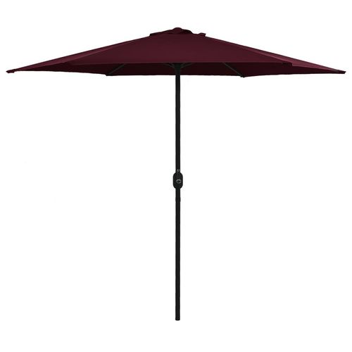 Sonnenschirm Mit Aluminium-Mast 270X246 Cm | Farbe: Bordeauxrot