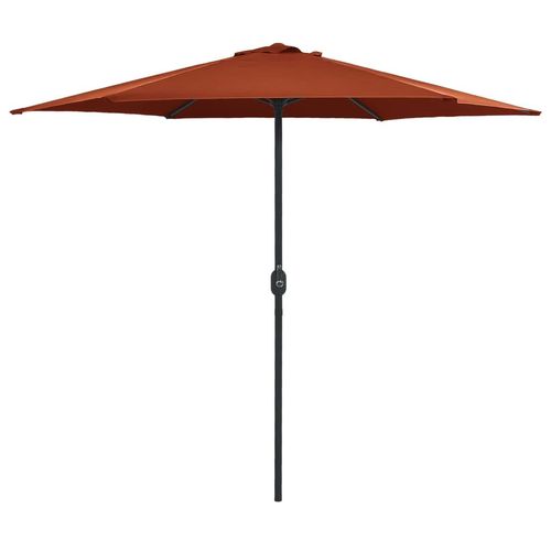 Sonnenschirm Mit Aluminium-Mast 270X246 Cm | Farbe: Terrakotta