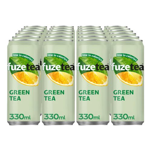Fuzetea Green Tea 0,33 Liter Dose, 24er Pack