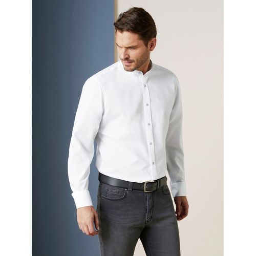 Extraglatt-Stehkragen-Hemd Image