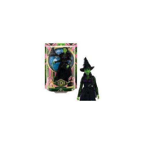 Wicked Elphaba-Modepuppe mit abnehmbarem Outfit und Accessoires