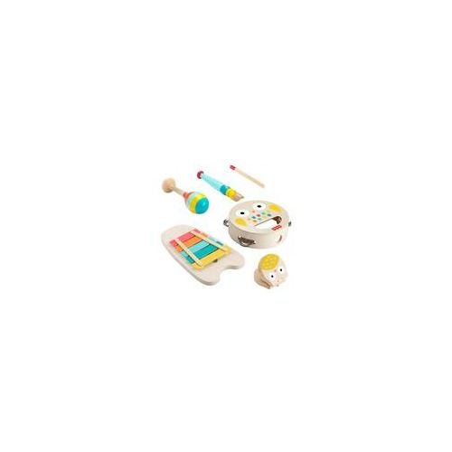 Musik-Geschenkset mit Holzinstrumenten für Kleinkinder, Musikspielzeug 6 Teile
