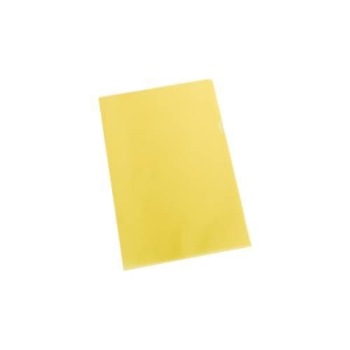 Schäfer Shop Select Sichthülle, DIN A4, genarbt, 25 Stück, gelb