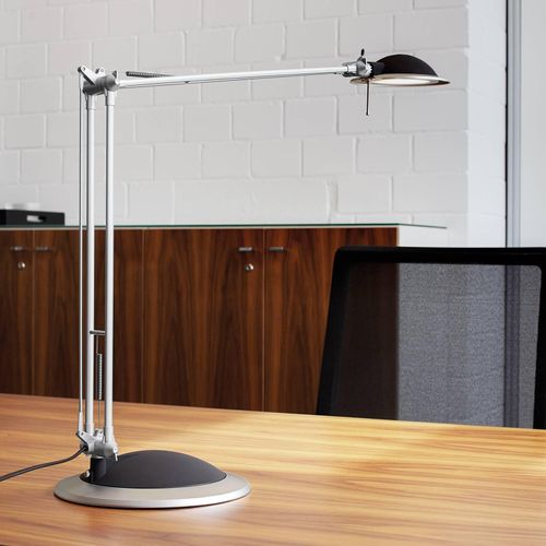 LED-Schreibtischleuchte MAULbusiness, aluminium, Höhe 50 cm