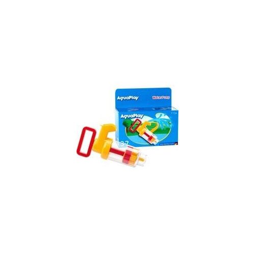 Wasserpumpe klein, Wasserspielzeug gelb/rot