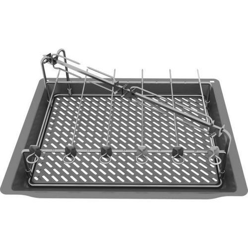 Siemens HZ635000 AirFry und Grillset, Edelstahl
