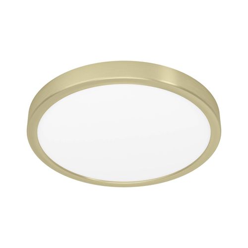 LED-Anbaupanel Fueva 5 IP20 830 messing Ø28,5cm