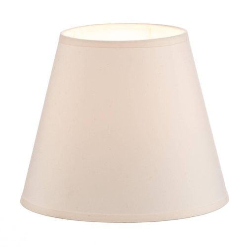 Lampenschirm Sofia Höhe 15,5 cm, ecru/weiß