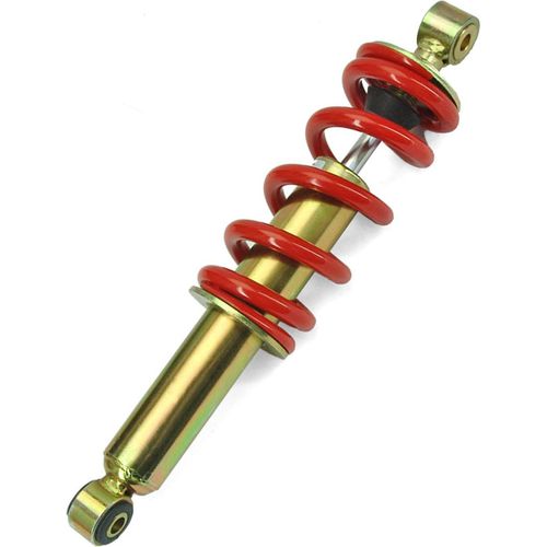 Federbein TNT Stoßdämpfer 325mm, rot / silber für Suzuki SMX Supermoto RMX Enduro 50 ccm