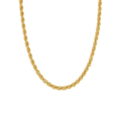 Collier LADY, gold (vergoldet), Halsketten, Damen, Metall