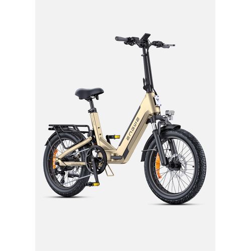 2025 Engwe L20 3.0 Boost E-Bike E-Bike Klappräder Herren Damen City E-Hollandräder Elektrofahrrad 2 Stunden 8A-Schnellladung Gold