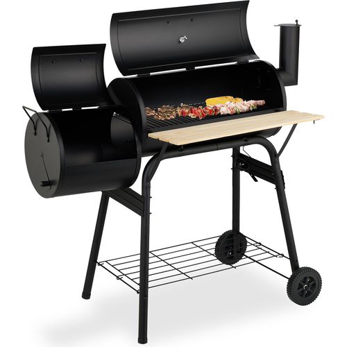 relaxdays Smoker Grill mit Deckel