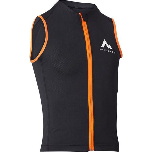 McKINLEY Ki.-Rückenprotektor FORTRESS JR 3.0 BLACK/ORANGE L