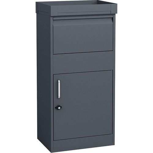 Westmann Stahl Paketbox Piet Anthrazit 50x37x105 cm