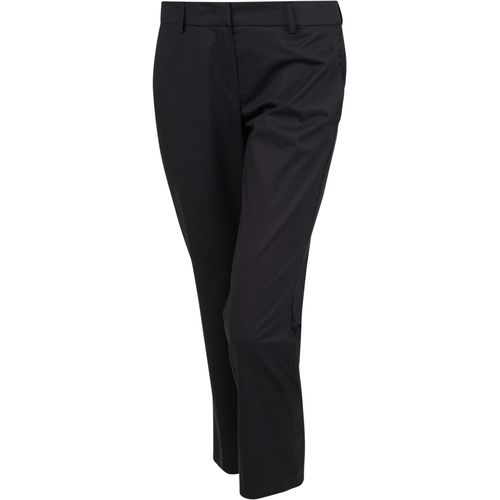 7/8-Hose SPORTALM KITZBÜHEL, Damen, Gr. 44, N-Gr, schwarz, Web, Obermaterial: 97% Baumwolle, 3% Elasthan, unifarben, clean, modisch, körpernah, Hosen, mit Gürtelschlaufen