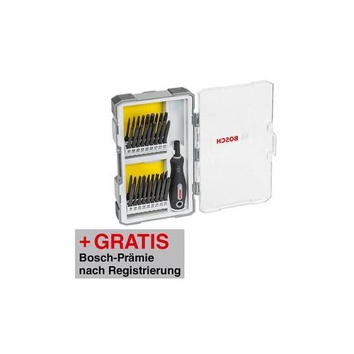 AKTION: BOSCH Bit-Set, 37-teilig mit Prämie nach Registrierung