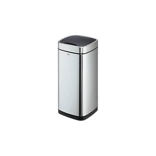 Sensor Abfalleimer Durable No Touch, 35 l, für Innen, automatisches & manuelles Öffnen/Schließen, abnehmbarer Deckel, Inneneimer, Edelstahl, silber