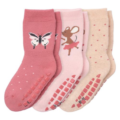 3 Paar Baby Stoppersocken im Set