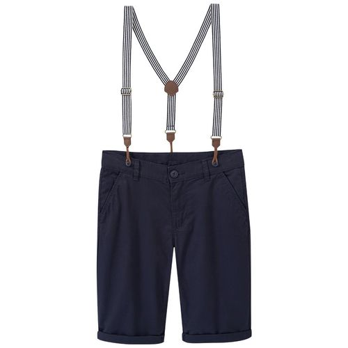 Jungen Chinoshorts mit Hosenträgern