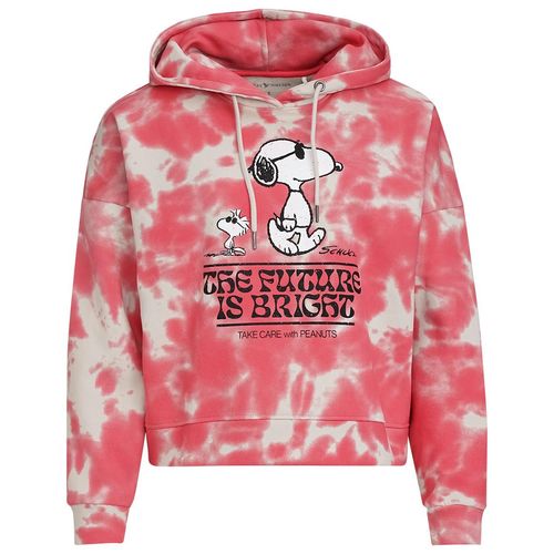 Peanuts Hoodie im Tie Dye Look