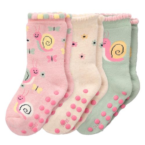 3 Paar Baby Stoppersocken im Set