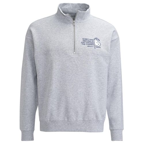 Peanuts Sweatshirt im Troyer-Style
