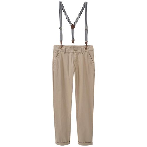Jungen Chinohose mit Hosenträgern