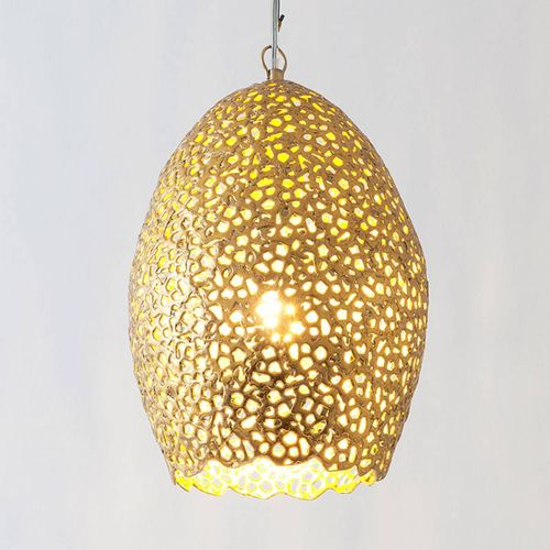 Pendelleuchte Cavalliere, gold, Ø 22 cm
