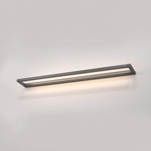 PURE LED-Wandlampe Puro, grau Breite 100 cm Aluminium Dimmer