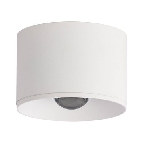 LED-Außen-Deckenspot S132, Ø 8 cm, sandweiß