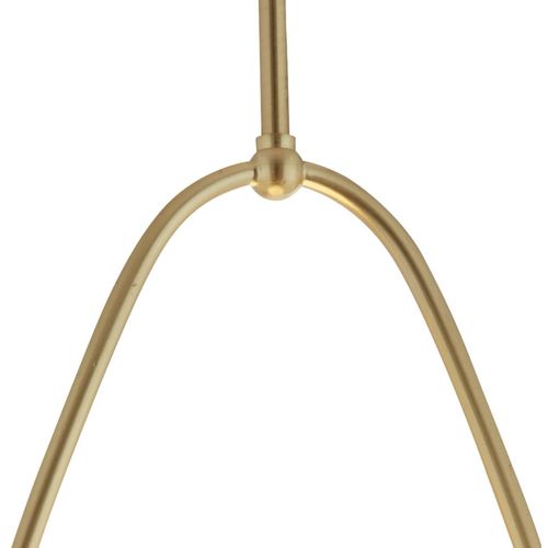 Hängeleuchte Avalon mit Glasschirm, gold