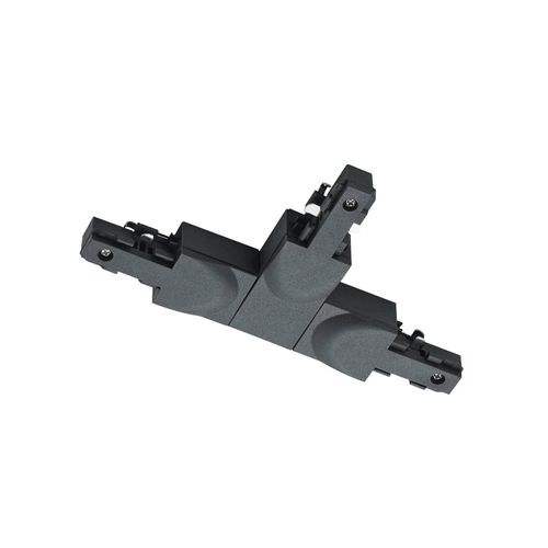 T-Verbinder DUOline, PE außen links, schwarz matt