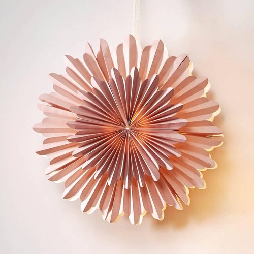 Dekostern Crystal Papier ohne Fassung pink