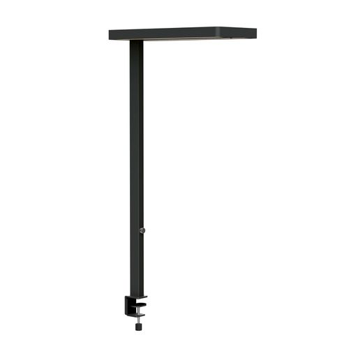 LED-Tischleuchte MAULjaval, schwarz, 120 cm, dim, Klemfuß