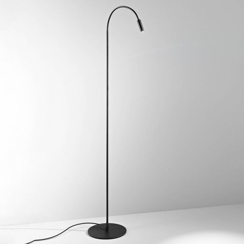 Egger DLS LED-Stehleuchte Zooom, Flexarm, schwarz