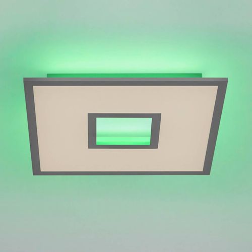 LED-Deckenleuchte Recess mit Fernbedienung RGBW