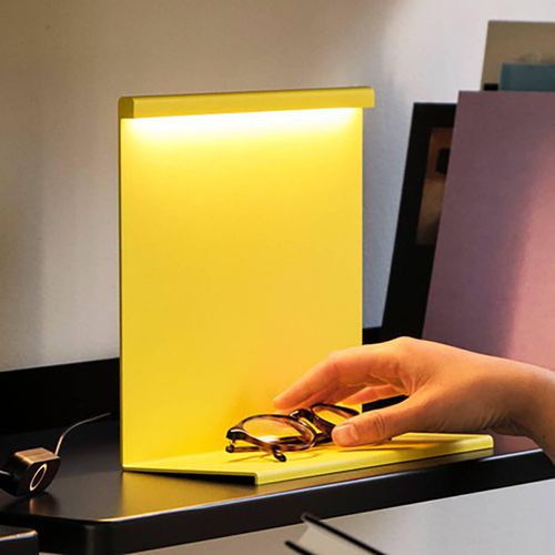 HAY LBM LED-Tischleuchte mit Dimmer, titaniumgelb