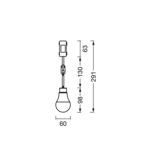 LED Baufassung A75 10W 840 1055 lm Anschlussbox, 3er-Pack