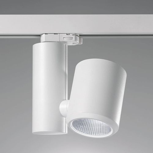 Egger DLS LED-Schienenstrahler Kent, weiß, 4.000 K 26°